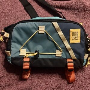 Topo Designs Mountain Hydro Hip Pack Geode Green/Sea Pine Unisex